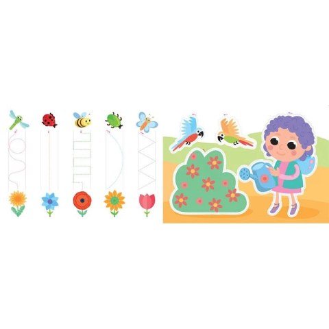 Książka dla dzieci Szlaczki. Zabawy grafomotoryczne Aksjomat