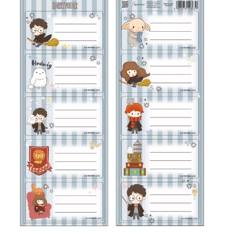 Naklejka (nalepka) Harry Potter Beniamin