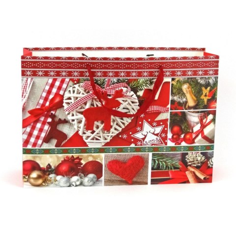 Torba prezentowa Świąteczna 54x37x15cm Adar (484771)