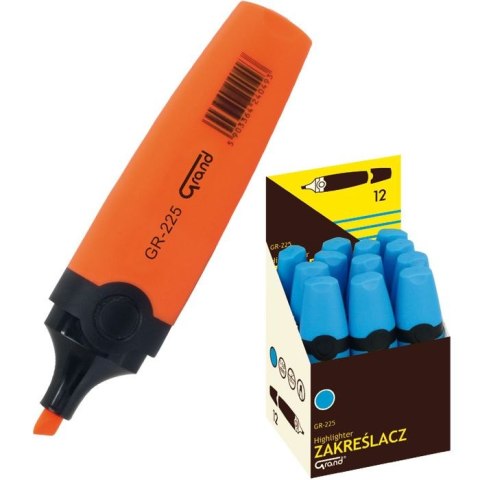 Zakreślacz wkład pomarańczowy 5,5mm Grand (GR-225)