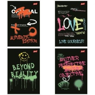 Zeszyt A5 Spray Vibe 60k. 70g krata Unipap