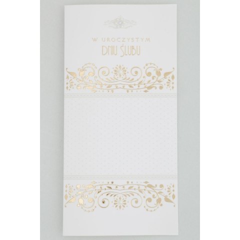 Kartka składana DL ślub dl Pol-mak (DLUX_SL_464)