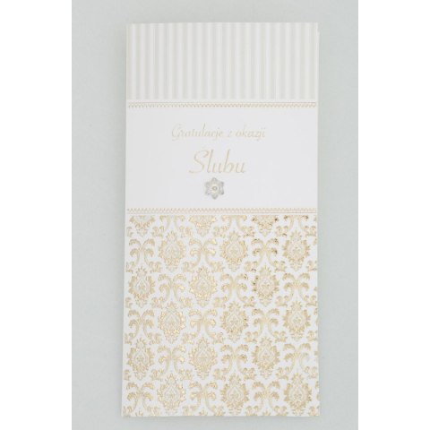 Kartka składana DL ślub dl Pol-mak (DLUX_SL_464)