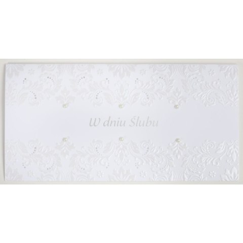 Kartka składana DL ślub dl Pol-mak (DLUX_SL_464)
