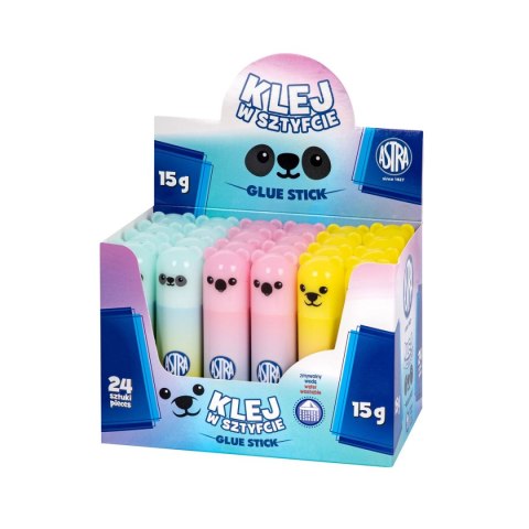 Klej w sztyfcie zwierzęta 15g Astra (401220006)