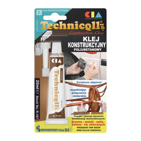 Klej w tubie konstrukcyjny 20ml Technicqll (R-167)