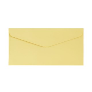 Koperta DL gładki satynowany żółty Galeria Papieru (280137) 10 sztuk
