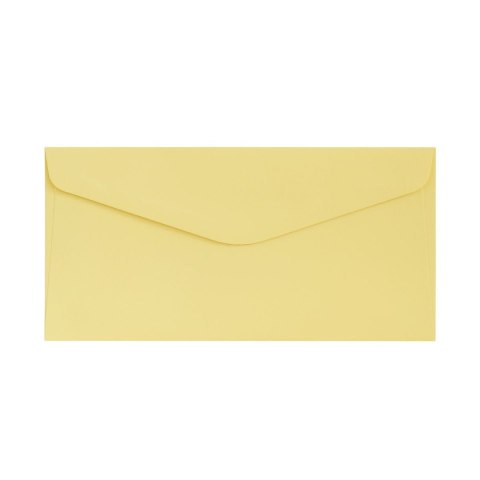 Koperta DL gładki satynowany żółty Galeria Papieru (280137) 10 sztuk
