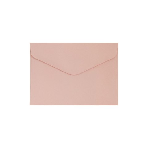 Koperta C6 gładki satynowany pudrowy różowa Galeria Papieru (280235) 10 sztuk