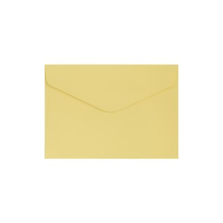 Koperta C6 gładki żółty satynowany żółty Galeria Papieru (280237) 10 sztuk