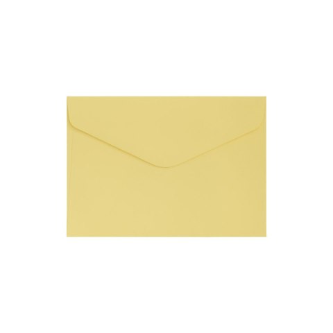 Koperta C6 gładki żółty satynowany żółty Galeria Papieru (280237) 10 sztuk