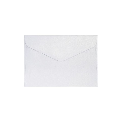 Koperta C6 pearl diamentowa biel k biała Galeria Papieru (280239) 10 sztuk