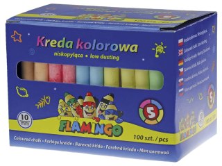 Kreda kolor: mix 100 szt Flamingo (58QW100)