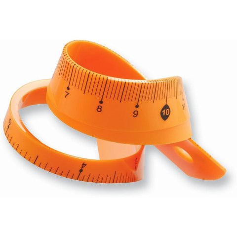 Linijka plastikowa elastyczna 20cm Tetis (BL020-RB)