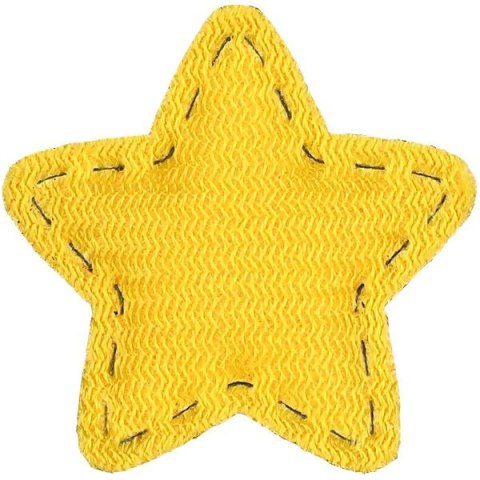 Ozdoba materiałowa Craft-Fun Series Złote gwiazki Titanum (BJ25042703)