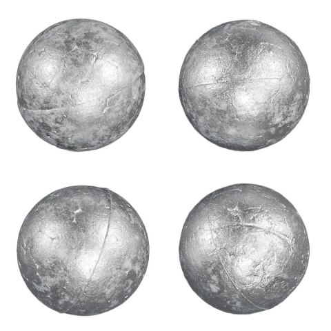 Ozdoba styropianowa Craft-Fun Series Srebrne kulki styropianowe Titanum