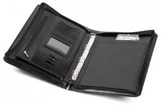 Teczka konferencyjna A4 BUSINESS bez rączki czarny ekoskóra [mm:] 380x260 Jan-Pol Bis (AK-03N)