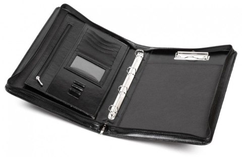 Teczka konferencyjna A4 BUSINESS bez rączki czarny ekoskóra [mm:] 380x260 Jan-Pol Bis (AK-03N)