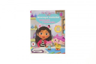 Wydrapywanka Koci Domek Gab Mruczące zadanka Tekturkotki i Tekturzątka Trefl (Ks97207)