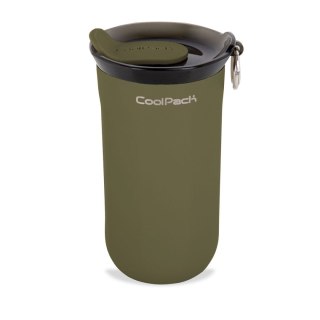 Bidon Cool Pack KUBEK TERMICZNY TOM Olive green 350ml Patio (Z29012)