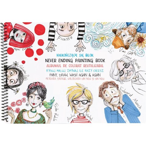 Blok rysunkowy BLOK POZIOMY MORZE sfu3030 biały 10k [mm:] 250x350 Strigo (8681379330305)