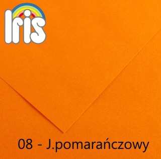 Brystol Iris 08 A3 pomarańczowy jasny 185gg 50k [mm:] 297x420 Canson
