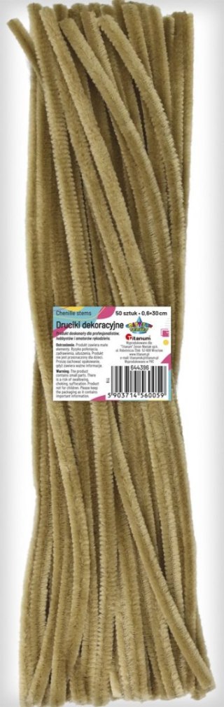 Drucik Craft-Fun Series kreatywny kolor: beżowy 300mm 50 szt Titanum (T19)