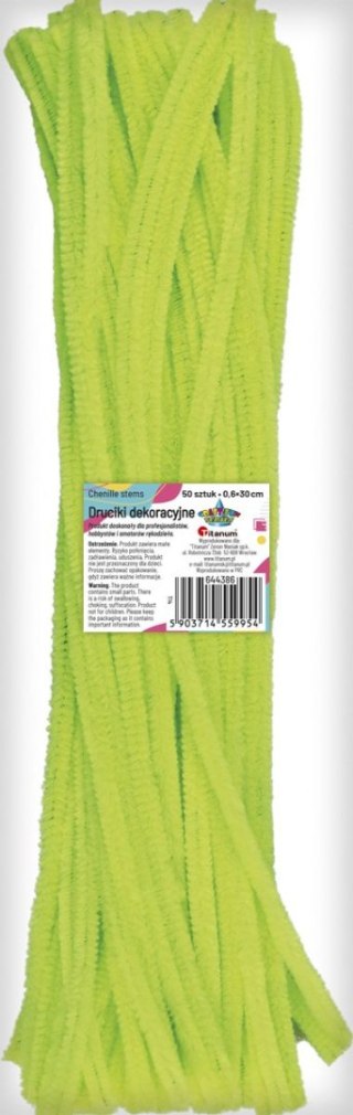 Drucik Craft-Fun Series kreatywny kolor: cytrynowa 300mm 50 szt Titanum (T14)