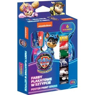 Farby plakatowe Psi Patrol 6k 10g kolor: mix 6 kolor. (nd)