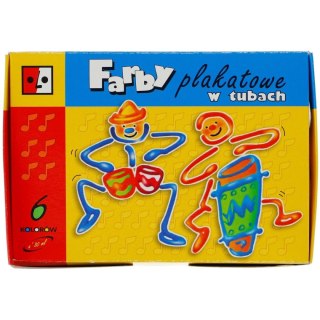 Farby plakatowe kolor: zielony jasny 30ml 1 kolor. Spółdzielnia JEDNOŚĆ