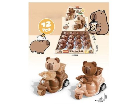 Figurka Kapibara na motorze Bigtoys (BMOT3149)