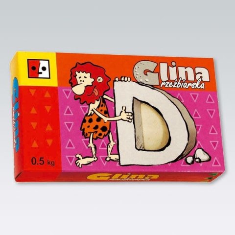 Glinka rzeźbiarska szary 500g Spółdzielnia JEDNOŚĆ