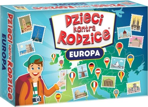 Gra karciana Dzieci kontra rodzice Europa Kangur