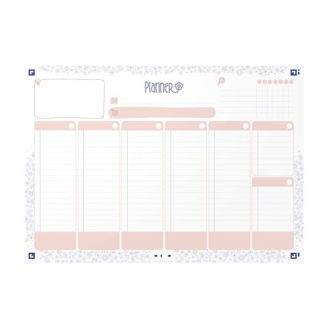 Kalendarz biurkowy Floral Oxford (400186601)