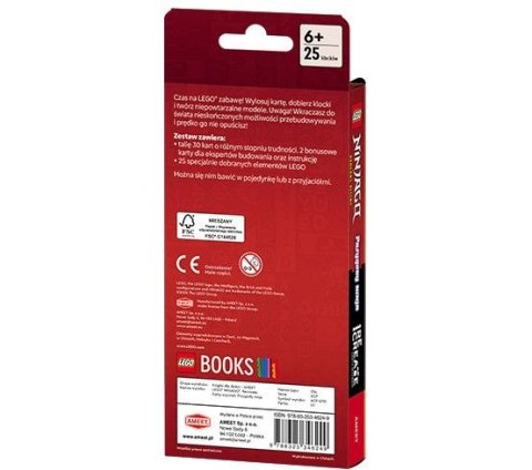 Karty LEGO® NINJAGO® Recreate. Karty Wyzwań. Przygody ninja Ameet (ACP 6701) 32 sztuk