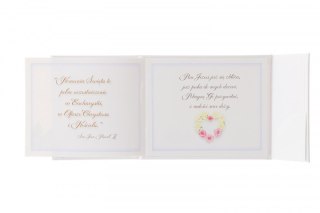 Pamiątka z komunii świętej Pamiątka Komunia Panorama (KWADRAT MAŁY)