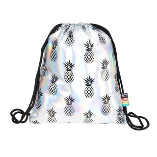 Plecak (worek) na sznurkach HOLO PINEAPPLES St.Right (SO-11)
