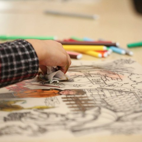 Podkład na biurko FUNNY MAT white wiosna sfu1066 [mm:] 335x480 Strigo (8681379310666)