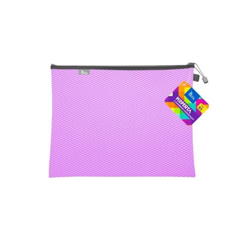Teczka plastikowa na suwak fioletowa B5 z suwakiem 5903242105296 B5 fioletowy Tetis (BT608-F)