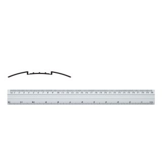 Linijka aluminiowa 30cm Grand (GR-112-30)