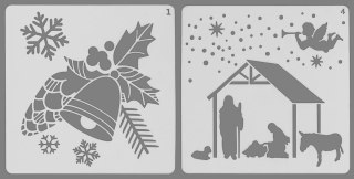 Szablon Craft-Fun Series Boże Narodzenie Titanum (24GS0405-3)