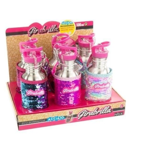 Bidon Girabrilla ze stali ekologicznej 500ml Nice Group (5357)