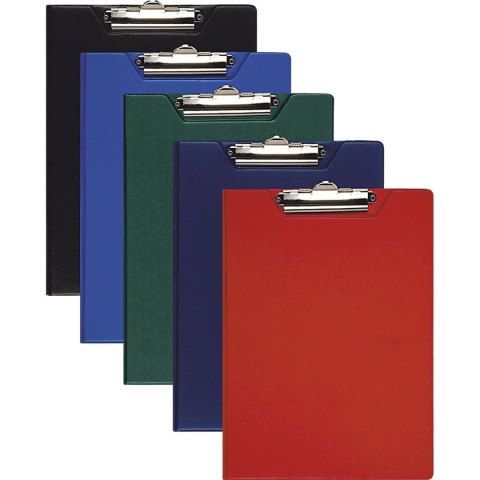 Deska z klipem (podkład do pisania) A5 fokus pastel czarny Panta Plast