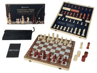 Gra logiczna szachy drewniane Adar (604407)