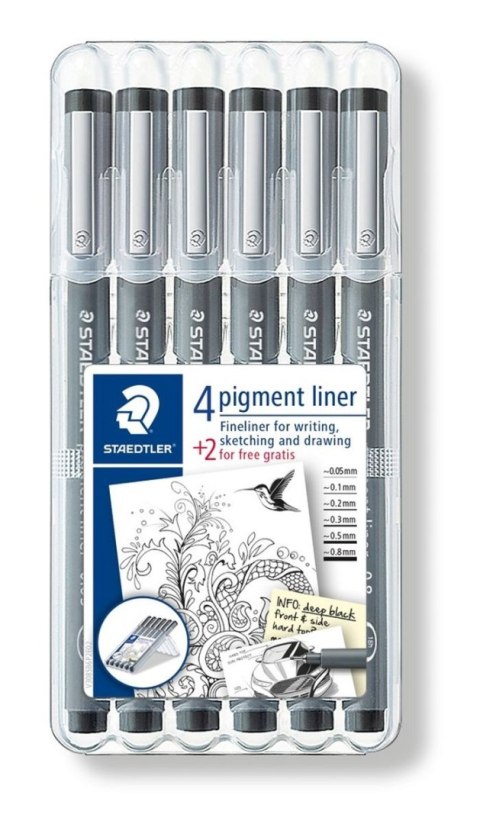 Pisak kreślarski mixmm Staedtler (S 308 SB6P)