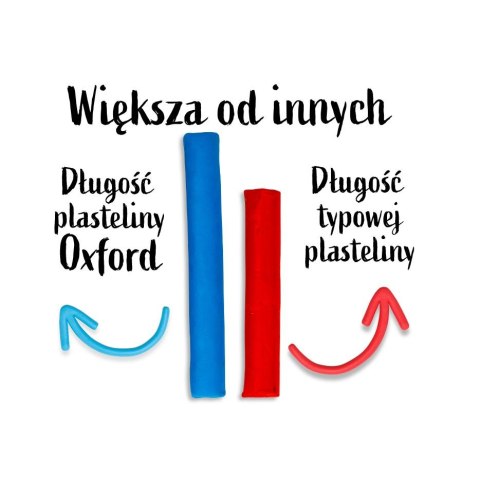 Plastelina 6 kol. mix Oxford (400167089)