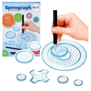 Gra edukacyjna Spirograf Pisaki 27 Elementów Lean (20287)