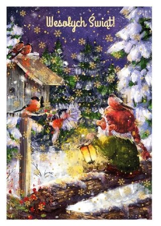 Kartka składana B6 BN 20 KARMNIK Henry (5907465662697)