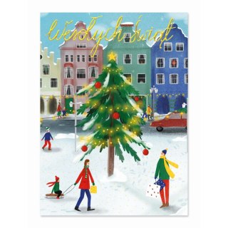 Kartka składana B6 BN MIASTECZKO Henry (5907465666947)