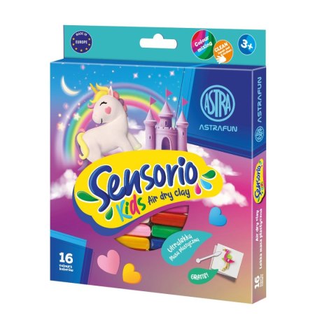 Masa plastyczna dla dzieci Jednorożec Sensorio Kids mix Astra (336124024)